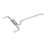 MagnaFlow 15-17 GMC Terrain V6 3.6L 409SS Cat-Back Exhaust Quad Split Rear with 3in Polished Tips - 19114