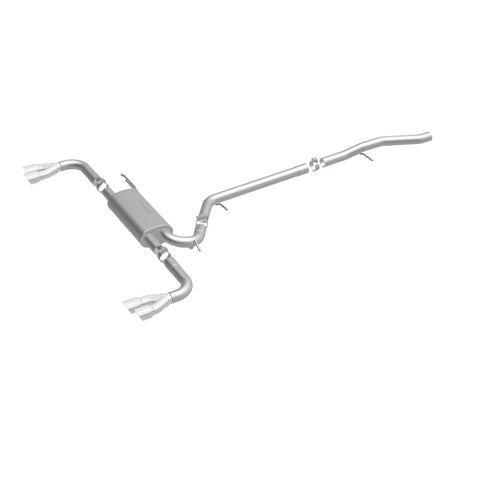 MagnaFlow 15-17 GMC Terrain V6 3.6L 409SS Cat-Back Exhaust Quad Split Rear with 3in Polished Tips - 19114