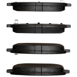 R1 12-20 Volkswagen Routan Rear Euro Ceramic Brake Pads - 2600-1596-00