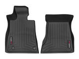 WeatherTech 2016+ Mercedes-Benz AMG GTS C190 Front FloorLiner - Black - 448361