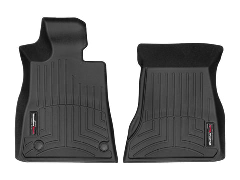 WeatherTech 2016+ Mercedes-Benz AMG GTS C190 Front FloorLiner - Black - 448361