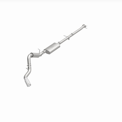 MagnaFlow 2022+ GM 2500/3500HD 6.6L Gas Single Passenger Side Rear Exit Cat-Back Exhaust - 19524
