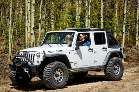 Bestop 07-18 Jeep Wrangler JK 4-Door Ascent (Black Diamond) - 56825-35