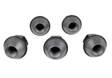 Ford Racing M12 x 1.5 Black Lug Nut - Set of 5 - M-1012-BSB