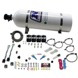 Nitrous Express Dodge EFI Dual Stage Nitrous Kit (50-150HP x 2) w/15lb Bottle - 20324-15