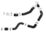 aFe BladeRunner Black 3in Aluminum Charge Pipe Kit 20-21 GM Diesel Trucks V8-6.6L (td) L5P - 46-20444-B