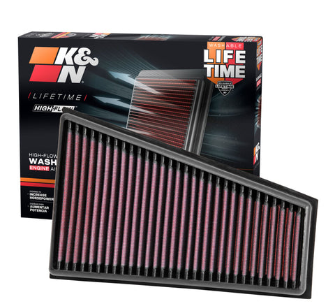 K&N Replacement Air Filter 12-13 Mercedes Benz A180/A200/A250/B180/B200/B250 - 33-2995