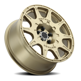 Method MR502 RALLY 17x8 +38mm Offset 5x4.5 67.1mm CB Gold Wheel - MR50278012138-2