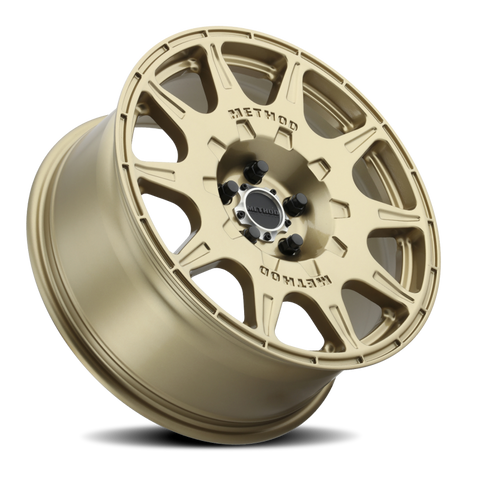 Method MR502 RALLY 17x8 +38mm Offset 5x4.5 67.1mm CB Gold Wheel - MR50278012138-2