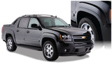 Bushwacker 07-13 Chevy Avalanche OE Style Flares 4pc - Black - 40933-02
