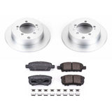 Power Stop 04-06 Mitsubishi Lancer Rear Z17 Evolution Geomet Coated Brake Kit - CRK1202
