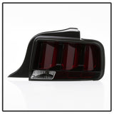 Spyder 05-09 Ford Mustang (Red Light Bar) LED Tail Lights - Smoke ALT-YD-FM05V3-RBLED-SM - 5086723