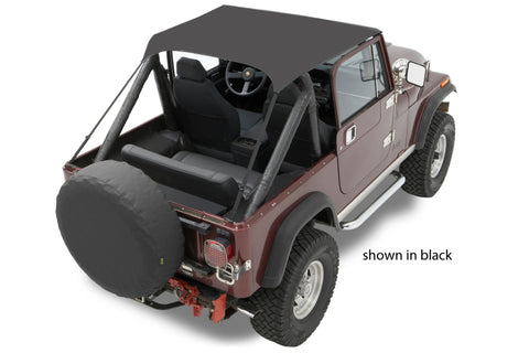 Bestop 76-83 Jeep Cj5 Traditional Bikini (Tan) - 52507-04