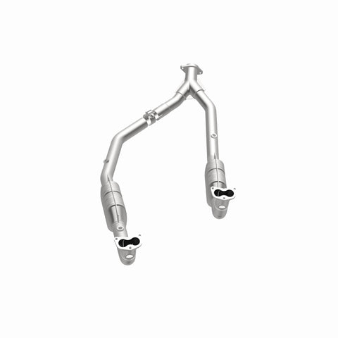 MagnaFlow Direct Fit Catalytic Converter OEM 2003 Land Rover Discovery Underbody - 4551028