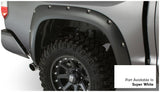 Bushwacker 16-18 Toyota Tundra Fleetside Pocket Style Flares 4pc 66.7/78.7/97.6in Bed - Super White - 30918-13