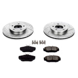 Power Stop 94-00 Ford Taurus Front Z23 Evolution Sport Brake Kit - K1327