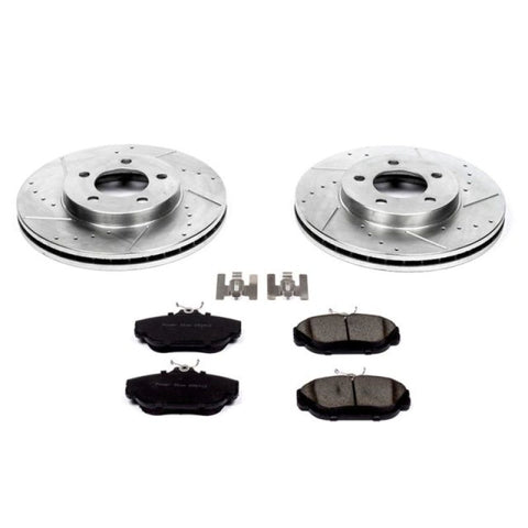 Power Stop 94-00 Ford Taurus Front Z23 Evolution Sport Brake Kit - K1327