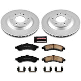 Power Stop 04-05 Buick Rainier Front Z17 Evolution Geomet Coated Brake Kit - CRK2057