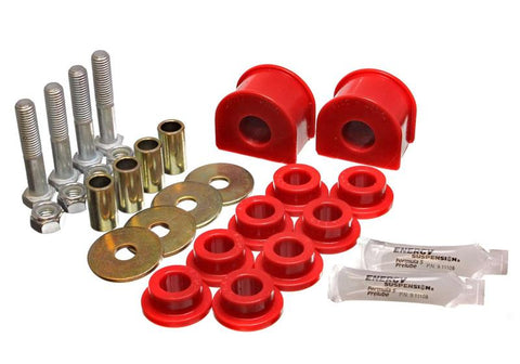 Energy Suspension 99-04 Ford F-150 Lightning 2WD Red Rear Sway Bar Bushing Set (Inc End Links) - 4.5189R