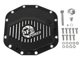 aFe POWER 21-22 Ram 1500 TRX Hemi V8 6.2L (sc) PRO Series Rear Differential Cover Black w/ Machined - 46-71280B