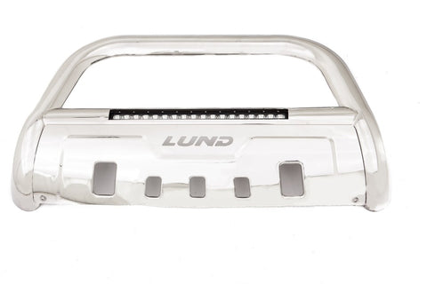 Lund 2017 Ford F-250 Super Duty Bull Bar w/Light & Wiring - Polished - 47021215