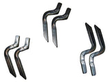 Lund 05-17 Toyota Tacoma Double Cab EZ Running Board Mounting Bracket Kit - Brite - 300054