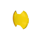 KC HiLiTES SlimLite 8in. LED Light Shield SAE Driving (Shield Only) - Selective Yellow - 5210