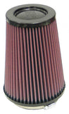 K&N Round Tapered Universal Air Filter 4 inch Flange 5 3/8 inch Base 4 inch Top 7 inch Height - RP-4970