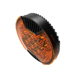 KC HiLiTES SlimLite 8in. LED Light Shield (Shield Only) - Amber - 5208
