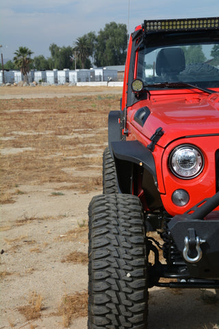 DV8 Offroad 07-18 Jeep Wrangler JK Front & Rear Slim Fenders - FENDB-06