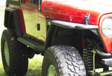 Fishbone Offroad Jeep LJ Rock Slider W/Tube Step - Black Powdercoat - FB23085