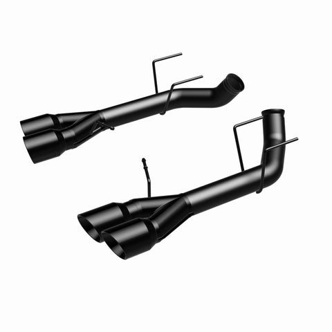 MagnaFlow 13 Ford Mustang Shelby GT500 V8 5.8L Quad Split Rear Exit Stainless Cat Back Perf Exhaust - 15177