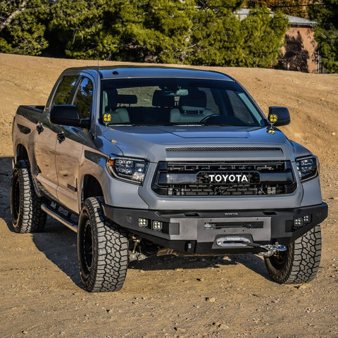 Westin 14-21 Toyota Tundra Pro-Series Front Bumper - Textured Black - 58-411035