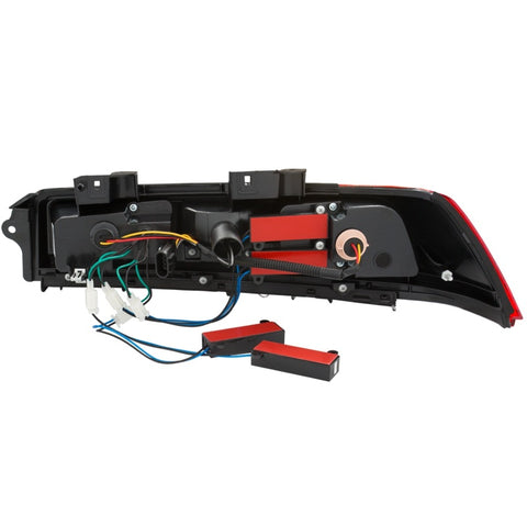 ANZO 2014-2015 Chevrolet Camaro LED Taillights Red/Clear - 321322