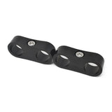 Russell Hose Separator For -12 Braided Hose Black Anodize (2 Pack) - 654333