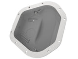 afe Front Differential Cover (Raw; Street Series); Ford Diesel Trucks 94.5-14 V8-7.3/6.0/6.4/6.7L - 46-70080