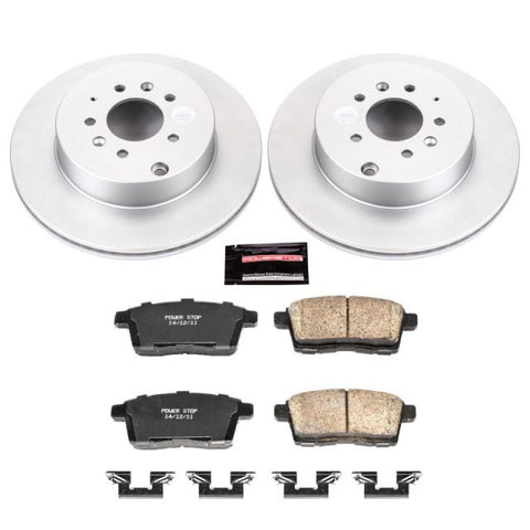 Power Stop 07-15 Mazda CX-9 Rear Z17 Evolution Geomet Coated Brake Kit - CRK5877