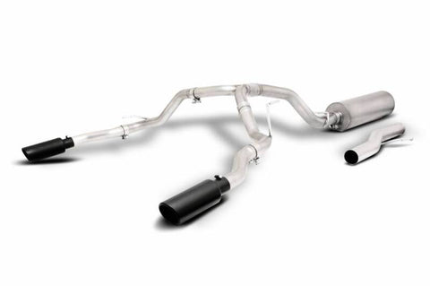 Gibson 21-23 GMC Yukon XL Denali/Chevrolet Suburban 6.2L 2/4wd Black Elite Cat-Back Exhaust - 65716B