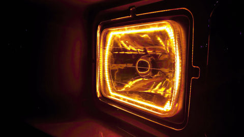 Oracle Pre-Installed Lights 7x6 IN. Sealed Beam - ColorSHIFT Halo - 6908-333
