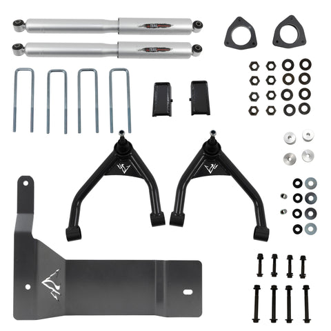 Belltech 16-18 Chevrolet Silverado / GMC Sierra 1500 4WD 4in Suspension Lift Kit w/ Shocks - 150200BK