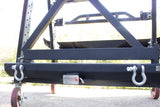 Fishbone Offroad Hitch Cover - 2In Hitch - Black Powdercoated Steel - FB32096