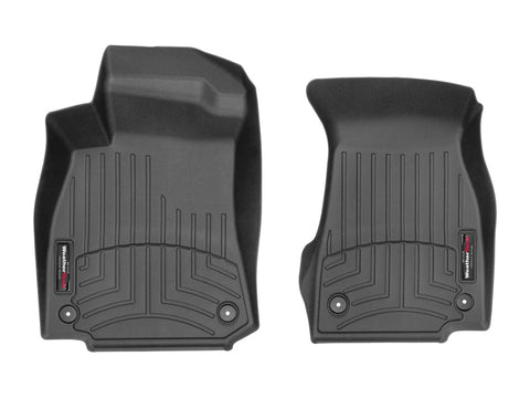 WeatherTech 2019+ Audi A6/A7 Sedan/Sportback Front FloorLiner - Black - 4415111