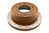 DBA 98-05 Lexus LX 470 / 98+ Toyota Landcruiser 100 Series Rear Drilled & Slotted 4000 Series Rotor - DBA4789XS