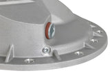 aFe Power Rear Differential Cover Raw w/Machined Fins Street Ser. 16-17 Nissan Titan XD (AAM 9.5-14) - 46-70360