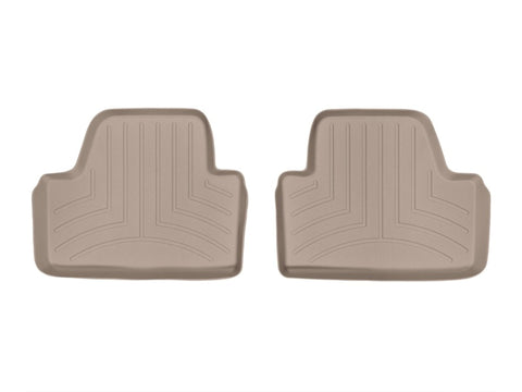 WeatherTech 14+ BMW 4-Series Rear FloorLiner - Tan - 455603