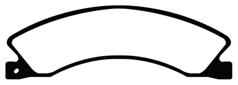 EBC 12+ Nissan NV 1500 Yellowstuff Rear Brake Pads - DP43021R