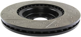 StopTech Slotted & Drilled Sport Brake Rotor - 127.33138L