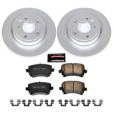 Power Stop 05-09 Audi A4 Rear Z23 Evolution Sport Coated Brake Kit - CRK4624