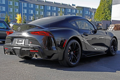 PERRIN 2020 Toyota Supra Tow Hook Kit (Rear) - Black - PTP-BDY-250BK