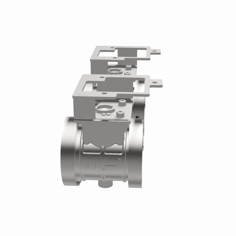 MagnaFlow 2018 Ford Mustang V8-5.0LGAS Exhaust Acc - 2.5in ID/OD - 304SS - Integrated V-Band Flanges - 10805